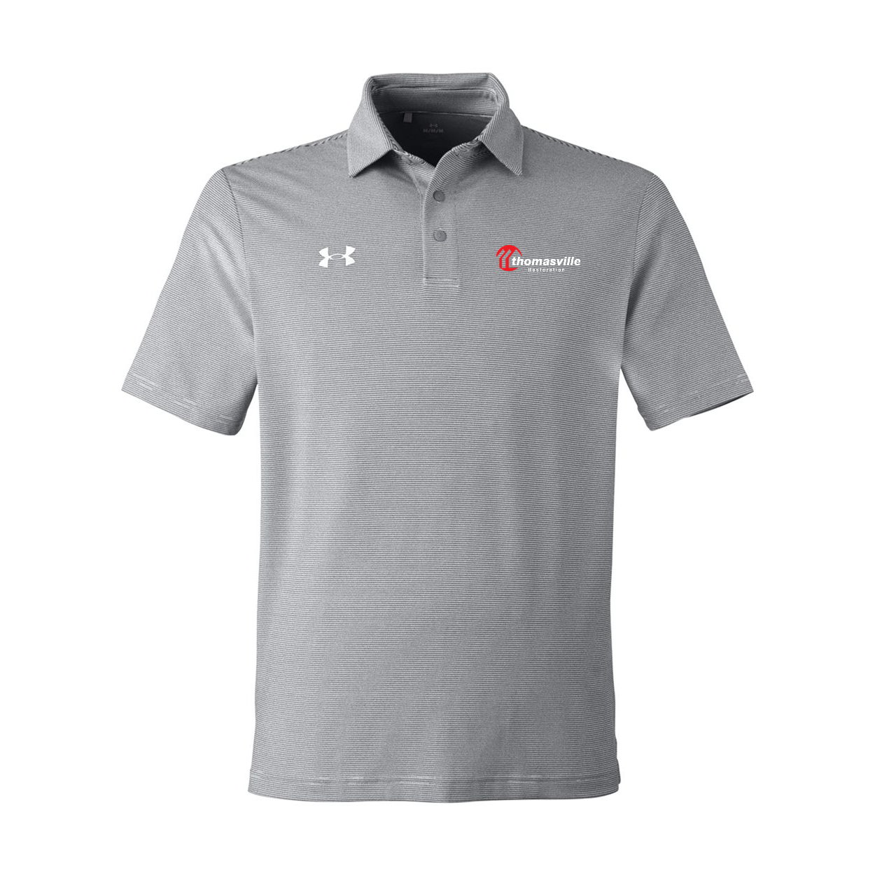 Under Armour Men's Destin Drive Striped Performance Polo