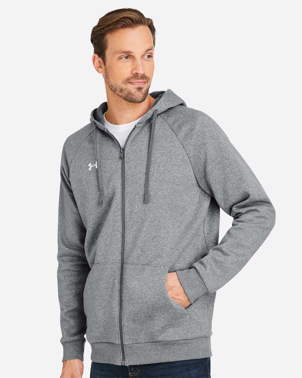 Under Armour Men's Rival Fleece Full-Zip