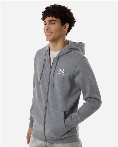 Under Armour Men's Icon Fleece Hooded Full-Zip