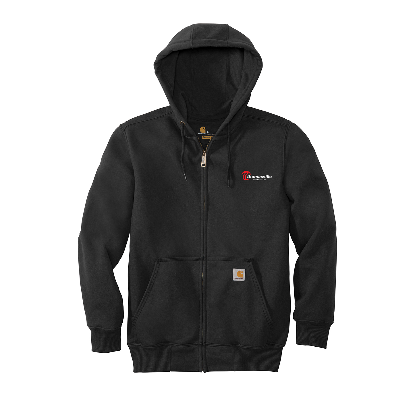 Carhartt® Rain Defender® Paxton Heavyweight Hooded Zip-Front Sweatshirt