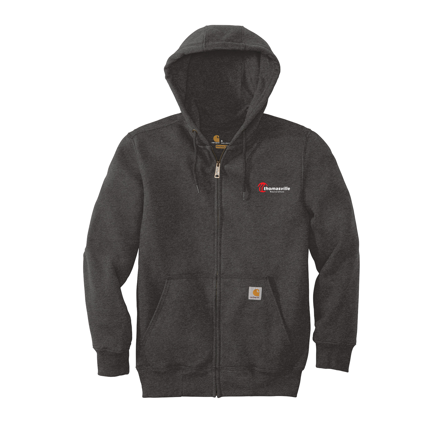 Carhartt® Rain Defender® Paxton Heavyweight Hooded Zip-Front Sweatshirt